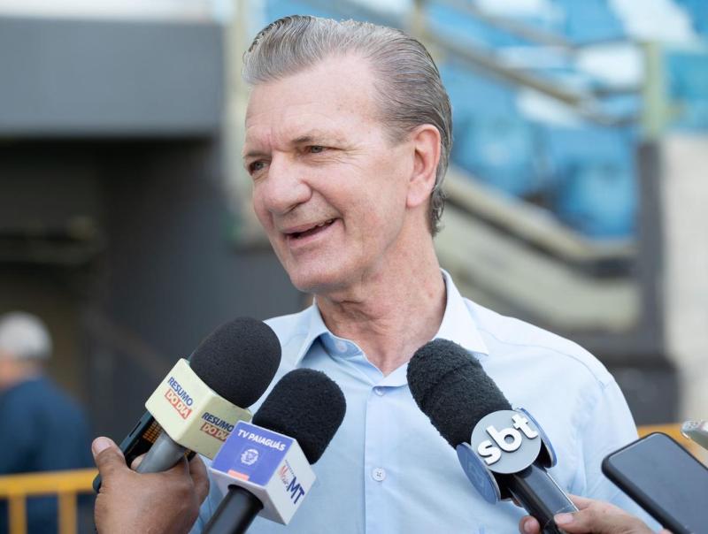 CBF e FMF visitam Arena Pantanal, Dito Souza e Dutrinha 