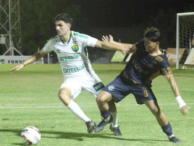 Nova Mutum e Cuiabá empatam no jogo de ida da final do Sub-20