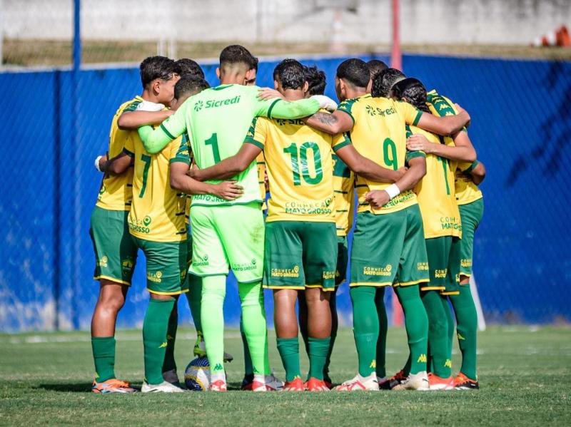 Brasileirão: Cuiabá empata nas categorias Sub-17 e Sub-20