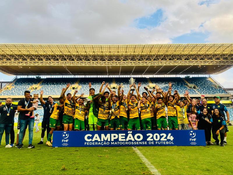 Cuiabá é campeão do Campeonato Mato-grossense Sub-15