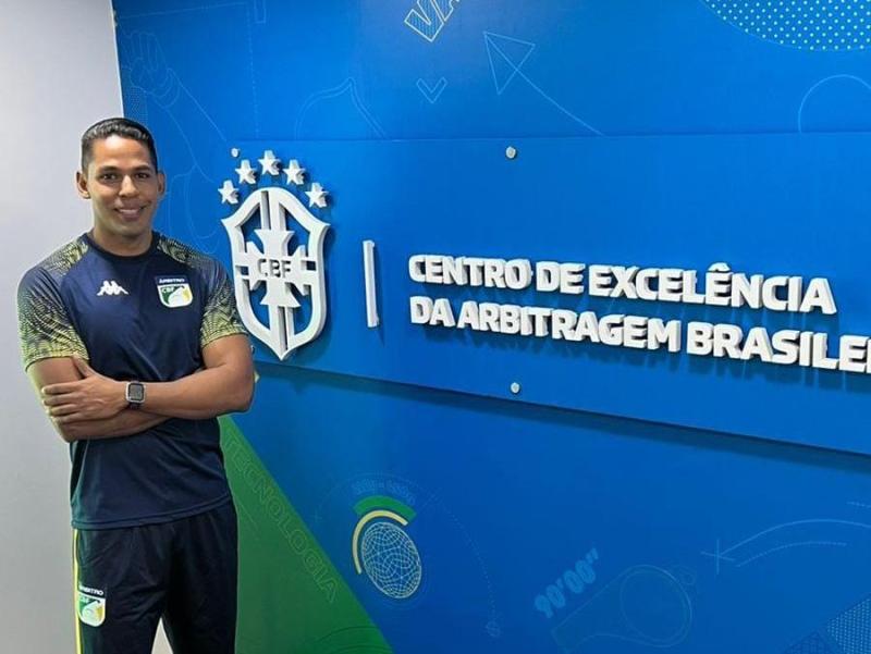 Árbitro de Mato-grossense participa de semana preparatória na CBF